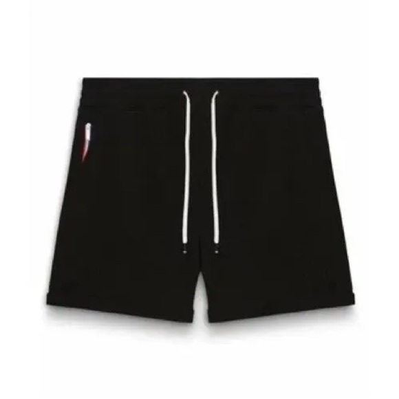 FOURLAPS‎ Women's French Terry Athletic Fit Shorts Black Size L - Picture 4 of 11